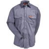 Wrangler Shirts: Men's Charcoal FR127CH Flame Resistant Western Work Shirt 1 Wrangler Shirts: Men's Charcoal FR127CH Flame Resistant Western Work Shirt -Work Clothes Discount Store wrangler fr127ch 1