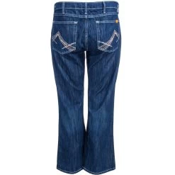 Wrangler 20X Jeans: Men's Rinse Wash Flame Resistant FR42MWR Vintage Bootcut Jeans -Work Clothes Discount Store wrangler fr42mwr 4